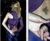 Britney spears lower back fairy tattoo